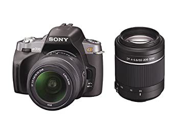 魅力的な ソニー ダブルズームレンズ α330 デジタル一眼レフカメラ SONY その他