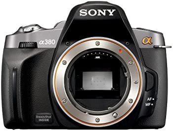 【中古品】ソニー SONY デジタル一眼レフカメラ α380 (本体単品) ブラック DSLRA380(中古品)