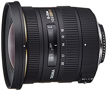 SIGMA 超広角ズームレンズ 10-20mm F3.5 EX DC HSM ニコン用 APS-C専用 202(未使用 未開封の中古品)