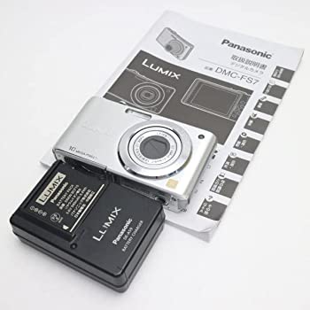 【中古品】パナソニック デジタルカメラ LUMIX (ルミックス) FS7 シルバー DMC-FS7-S(中古品)
