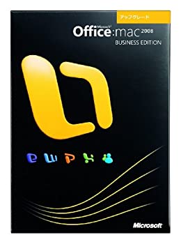【中古品】【旧商品】Office 2008 for Mac Business Edition (日本語版) アップグレー(中古品)の通販は