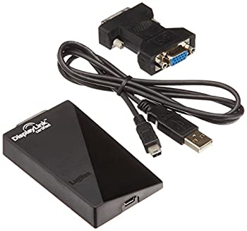 【中古品】Logitec ディスプレィアダプタ USB Full HD対応 LDE-WX015U(中古品)