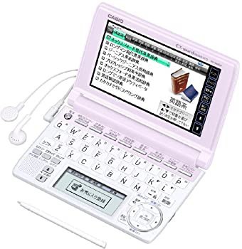 【中古品】CASIO Ex-word 電子辞書 ピンク 高校生学習モデル ツインタッチパネル 音声(中古品)の通販は 9,255円