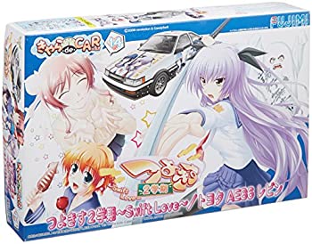【中古品】フジミ模型 1/24 きゃらdeCAR?る NO. 14 つよきす/トヨタ AE86レビン CD14(中古品)の通販は
