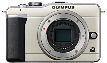 OLYMPUS ミラーレス一眼 PEN E-PL1ボディ シャンパンゴールド E-PL1 BODY G(中古品)の通販は 17,115円