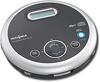 【未使用 中古品】Insignia NS-P5113 Portable CD Player with FM Tuner and MP3 Playback, B(中古品)