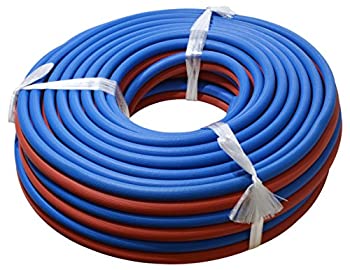 【中古品】スター電器製造(SUZUKID)ツインガスホース(酸素6.5φ・アセチレン9.5φ)20m(中古品)