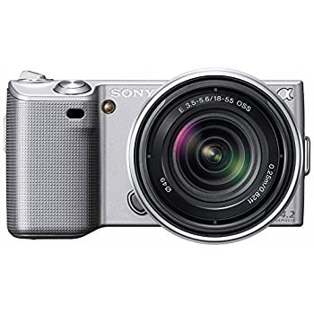ソニー SONY デジタル一眼α NEX-5 ズームレンズキット シルバー NEX-5K/S(中古品)