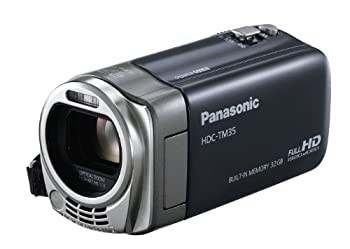 【中古品】パナソニック デジタルハイビジョンビデオカメラ グレー HDC-TM35-H(中古品)の通販は