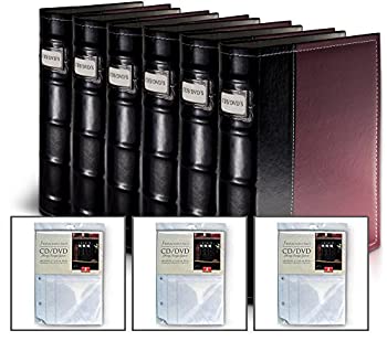 専用ページ ソフト5点 未使用 中古品】Burgundy DVD組織binders- 384?Disc容量( with 3