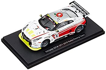 【中古品】エブロ 1/43 NISSAN GT-R GT1 2010 Swiss Racing Team No.4 完成品(中古品)