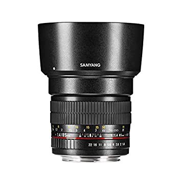 【中古品】SAMYANG 単焦点 レンズ 85mm F1.4 キヤノン EF用 フルサイズ対応(中古品)の通販は