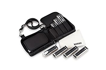 未使用 中古品】SUZUKI スズキ 10穴ハーモニカセット M-20 7本