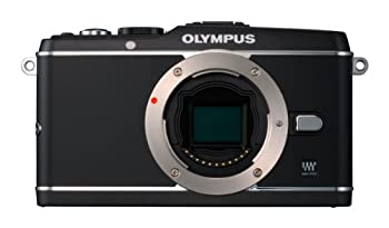 OLYMPUS ミラーレス一眼 PEN E-P3 レンズキット ブラック E-P3 LKIT BLK g6bh9ry オリンパス OLYMPUS PEN E-P3 レンズキット [ブラック] 価格比較