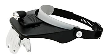 【中古品】LEDライト 付 ヘッドルーペ FP-179(中古品)