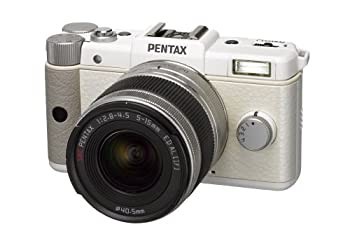 PENTAX ミラーレス一眼 Q 02ズームレンズキット ホワイトPENTAXQ02LKWH(中古品)