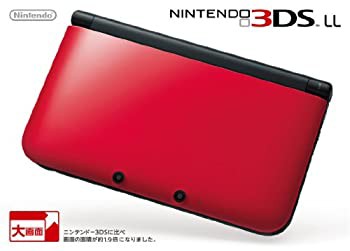 中古品】ニンテンドー3DS LL レッドXブラック 【メーカー生産