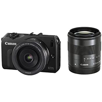 Canon ミラーレス一眼カメラ EOS M ダブルレンズキット(EF-M 18-55mm F3.5-