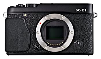 中古品】FUJIFILM ミラーレス一眼 X-E1 ボディ ブラック FX-X-E1B(中古品)