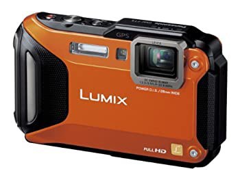 【中古品】パナソニック デジタルカメラ ルミックス FT5 防水 オレンジ DMC-FT5-D(中古品)の通販は 100,640円