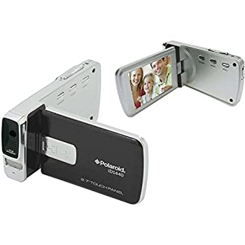 中古品】Camcorder by Polaroid ID1440 Hi-Def - Black(中古品)