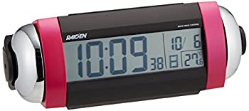 【未使用 中古品】セイコー クロック 目覚まし時計 電波 デジタル 大音量 ベル音 PYXIS ピク (中古品)