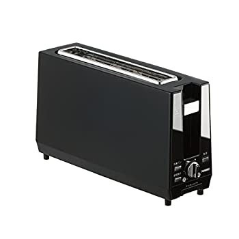 【中古品】ツインバード トースター ポップアップトースター 2枚焼き 薄型11cm ブラッ(中古品)の通販は