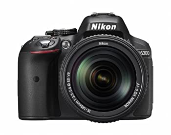 Nikon デジタル一眼レフカメラ D5300 18-140VR レンズキット ブラック D530(中古品)の通販は