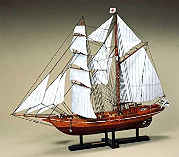 【未使用 中古品】ウッディジョー 1/70 忍路丸 おしょろまる 木製帆船模型 組立キット(中古品)