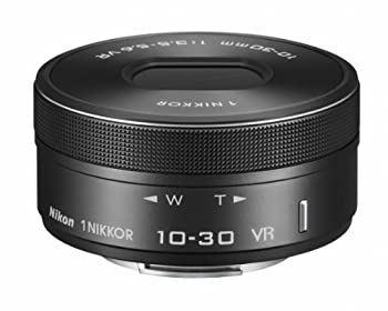 Nikon 標準ズームレンズ 1 NIKKOR VR 10-30mm f/3.5-5.6 ブラック ニコンCXフォーマット専用 Nikon 標準ズームレンズ1 NIKKOR VR 10-30mm f&frasl;3.5-5.6 PD-ZOOM ホワイト 1NVR10-30PDWH