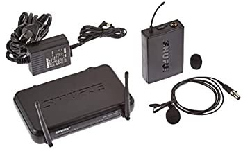 【未使用 中古品】SHURE 小型 ラベリア マイクロフォン 付属 システム SVX14J/CVL-JB1 【国内(中古品)