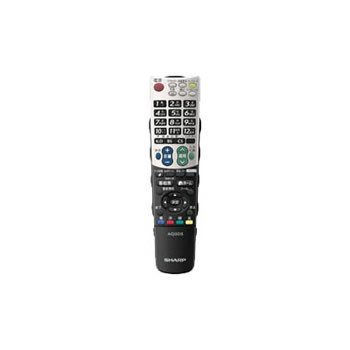 シャープ 液晶テレビ用リモコン RRMCGB007WJSA(0106380376)(中古品)の通販は 30,990円
