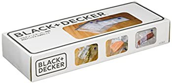 【中古品】ブラックアンドデッカー マルチフードキーパー(VC100)専用 真空パック袋 大(中古品)の通販は