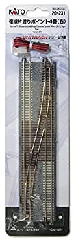 【中古品】KATO Nゲージ 複線片渡りポイント4番 右 20-231 鉄道模型用品(中古品)