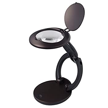 【未使用 中古品】3R スリー・アールシステム ポータブルスタンドルーペ LED付マルチルーペ [(中古品)