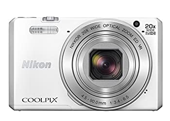【中古品】Nikon デジタルカメラ COOLPIX S7000 20倍ズーム 1605万画素 ホワイト S700(中古品)