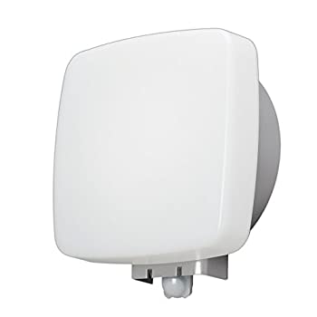 【未使用 中古品】アイリスオーヤマ LEDポーチ灯 人感センサー付 角型 電球色 500lm IRBR5L-S(中古品)の通販は