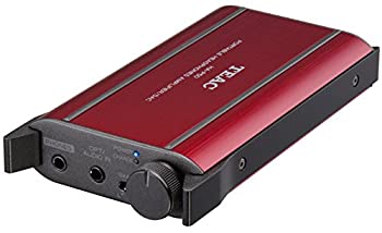 【中古品】TEAC HA-P50-R ポータブルヘッドホンアンプ DAC搭載 ハイレゾ音源対応 レッ(中古品)