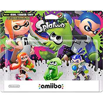 【中古品】Amiibo Splatoon Series 3-Pack(中古品)
