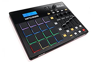 【未使用 中古品】Akai Professional USB MIDIコントローラー 16パッド 4フェーダー 音源ソフ(中古品)