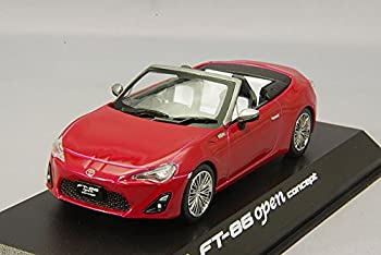 中古品】京商オリジナル 1/43 トヨタ FT86 オープンコンセプト レッド 