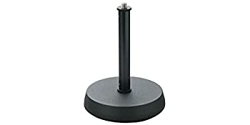【未使用 中古品】【国内正規品】 K&M マイクスタンド 卓上スタンド 高さ17.5cm ブラック 232(中古品)の通販は