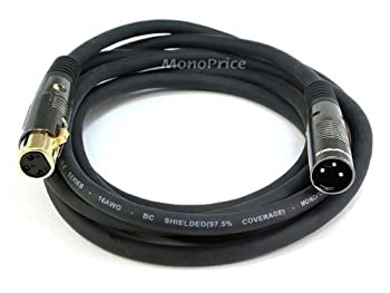 【中古品】Monoprice 104752?10フィートプレミアシリーズXLRオスからXLRメス16?AWG (中古品)の通販は 21,893円