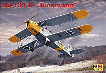 【中古品】RSモデル 1/72 ドイツ練習機 ビュッカー Bu-131D ユングマン プラモデル 92(中古品)