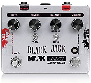 MAK Crazy Sound Technology マッククレイジーサウンドテクノロジー エフェクター ギターシンセ/オクターバー Black Jack  2zzhgl6 Crazy Tube Circuits ( クレイジーチューブサーキット ) Black Magic