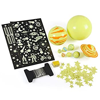 【中古品】Learning Resources GeoSafari Glow-in-the-Dark Planets & Stars Set(中古品)