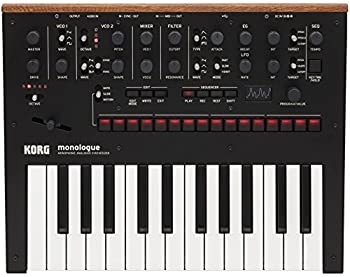 【未使用 中古品】KORG モノフォニック アナログ シンセサイザー monologue BK モノローグ ブ(中古品)の通販は