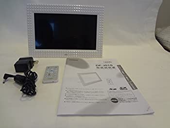 【中古品】ツインバード 【10インチ】デジタルフォトフレーム DFJ010W(中古品)