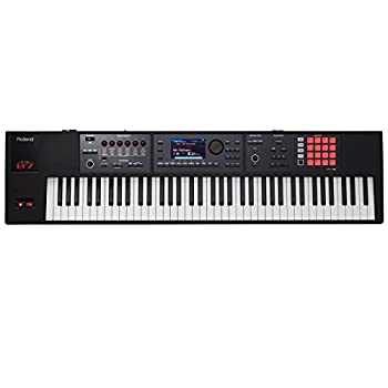 【中古品】Roland FA-07 76鍵 Music Workstation シンセサイザー 76鍵専用ソフトケー (中古品)