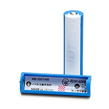 【未使用 中古品】ノバルス 乾電池型IoT 《MaBeee》 単3電池形状 2本入 MB-3003WB2(中古品)